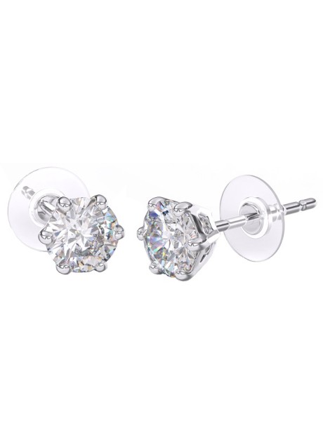 BJT394 ORECCHINO QUEEN CHARLOTTE 5MM STAINLESS STEEL