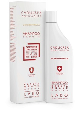 SHAMPOO CADU-CREX CADUTA SUPERFORMULA CADUTA GRAVE DONNA 150ML