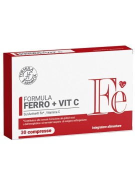FORMULA FERRO + VIT C 30 CPR