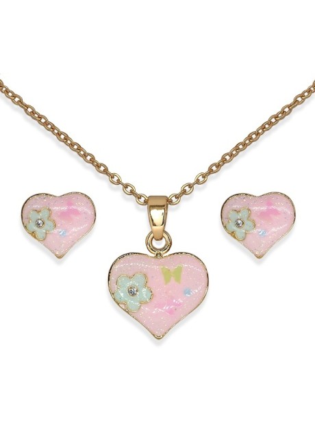 BJS021 PARURE BE MY FRIEND GOLD PLATED