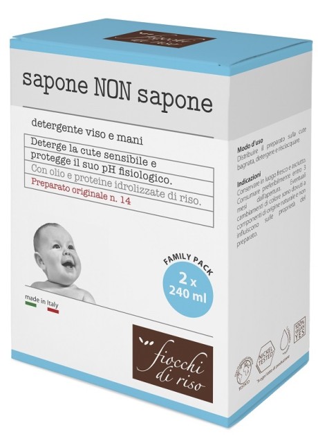 FIOCCHI DI RISO BIPACK SAPONE NON SAPONE 240 ML