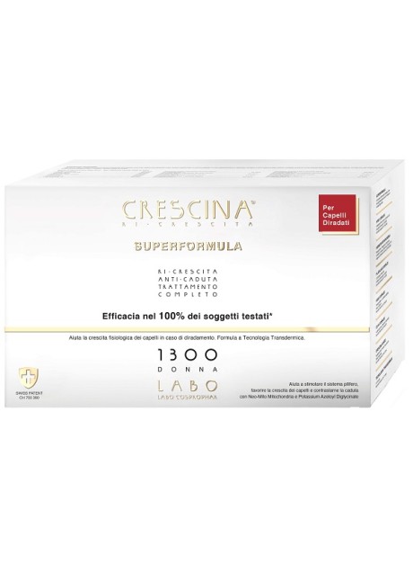 CRESCINA RI CRESCITA SUPER FORMULA 1300 DONNA TC 20+20 FIALE3,5 ML