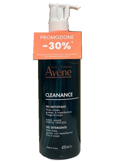 AVENE CLEANANCE GEL DETERGENTE 400 ML PREZZO SPECIALE