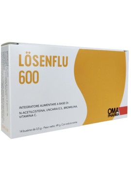 LOSENFLU 600MG 14BUST 3,5G