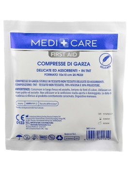 GARZA TNT 10X10CM 25PZ