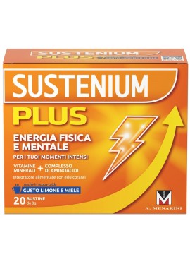 SUSTENIUM PLUS LIMONE E MIELE 20 BUSTINE DA 8 G