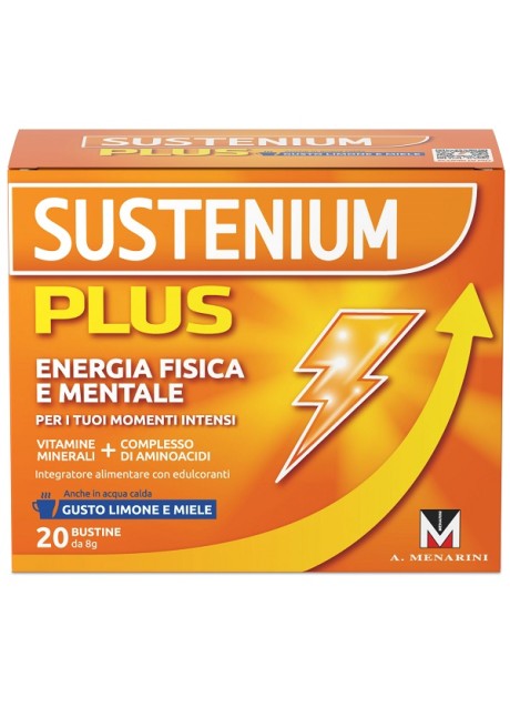 SUSTENIUM PLUS LIMONE E MIELE 20 BUSTINE DA 8 G