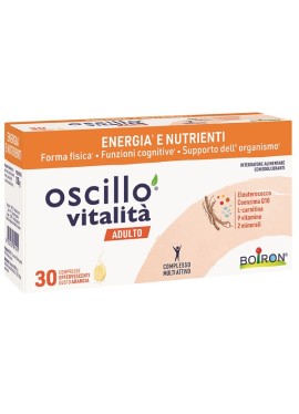 OSCILLO VITALITA' ADULTO 30 COMPRESSE EFFERVESCENTI
