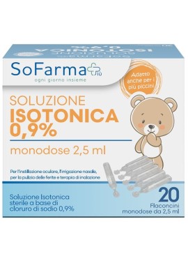 SOLUZ SALINA 0,9% 20FL 2,5ML SF+