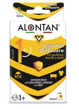 ALONTAN CEROTTO DIFFUSORE V 18 PEZZI 38X36 MM