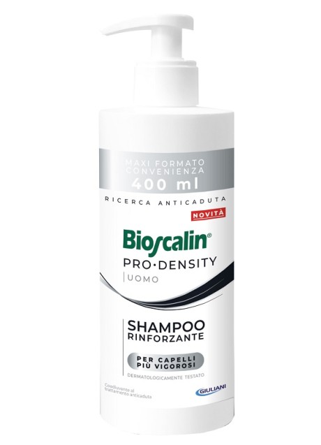 BIOSCALIN PRO DENSITY UOMO SHAMPOO RINFORZANTE 400 ML