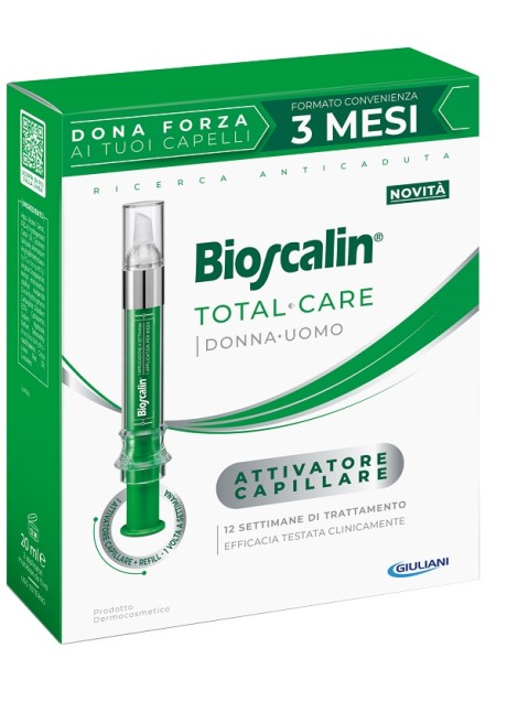 BIOSCALIN TOTAL CARE ATTIVATORE CAPILLARE 2 APPLICATORI MULTIDOSE X 10 ML