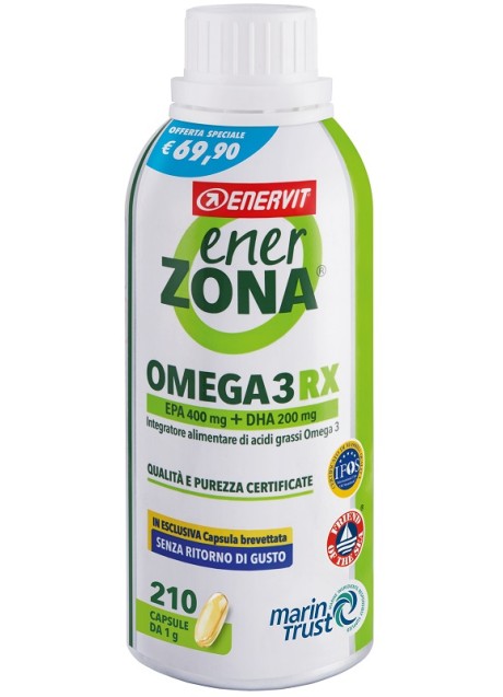 ENERZONA OMEGA 3RX 210 CAPSULE 1 G OFFERTA SPECIALE ENERZONA OMEGA 3RX 210 CAPSULE 1 G OFFERTA SPECIALE