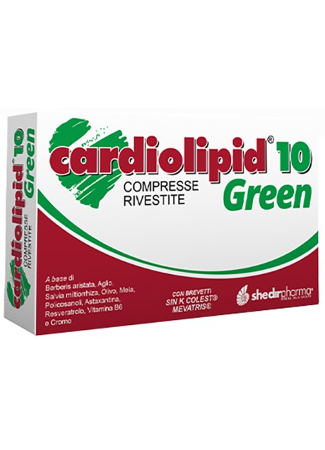 CARDIOLIPID 10 GREEN 30CPR RIV