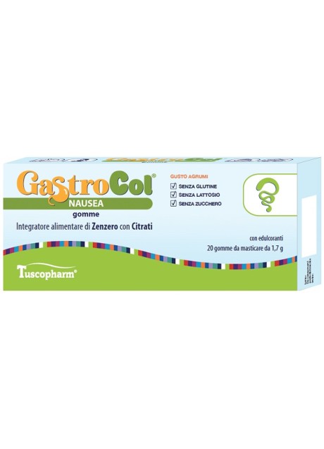 GASTROCOL NAUSEA GOMME 34G