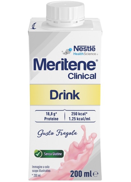 MERITENE CLINICAL STRAWB 200ML