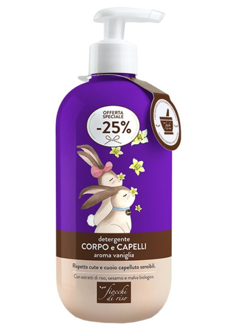 FIOCCHI DI RISO DETERGENTE CAPELLI E CORPO 400 ML SPECIAL NEW