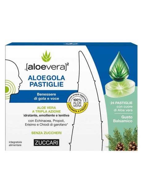Zuccari-Aloegola Balsamico 20 pastiglie da 2,5 grammi
