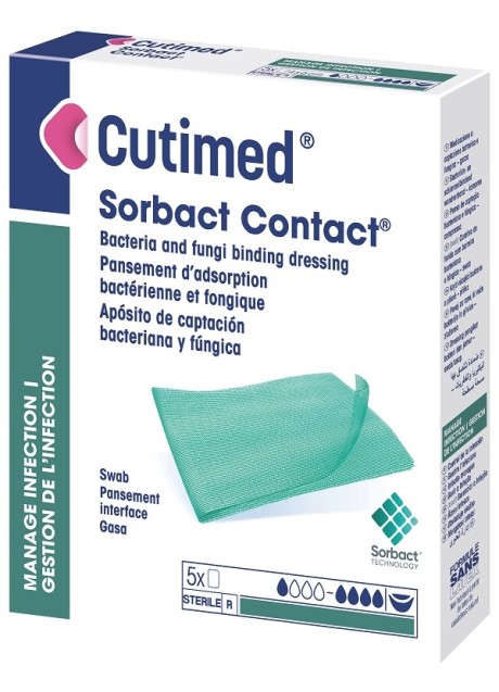 CUTIMED SORBACT CONT 7X9CM 5PZ