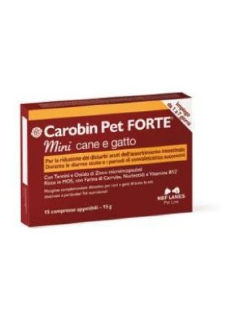 CAROBIN PET FORTE MINI 15CPR