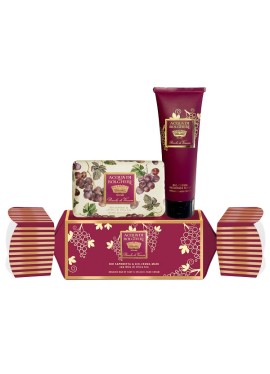 BACCHE DI VINUM COFANETTO BIO SAPONETTA & BIO CREMA MANI CONOLIO DI OLIVA BIO