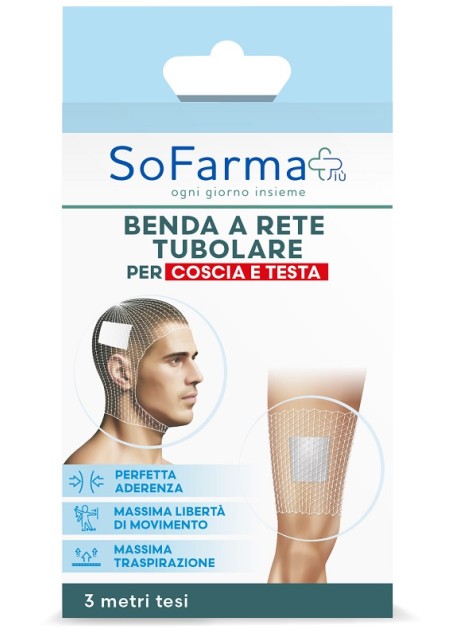 RETE ELASTICA COSCIA TESTA SF+