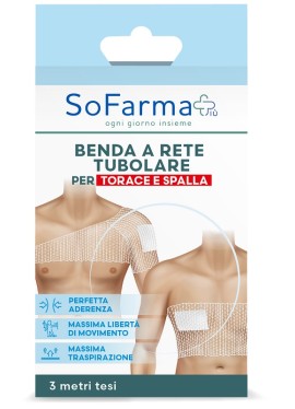 RETE ELASTICA TORACE SPALLA SF+