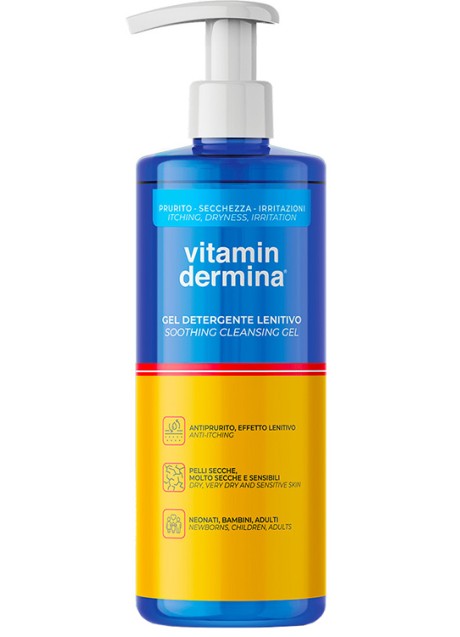 VITAMINDERMINA GEL DETERGENTE LENITIVO 500 ML PREZZO SPECIALE