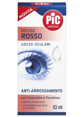 PIC GOCCE OCULARI OCCHIO ROSSO