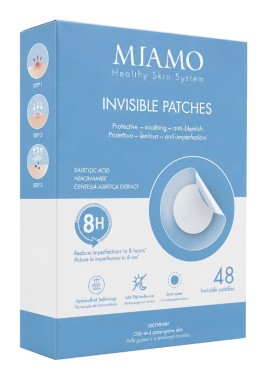 MIAMO HEALTHY SKIN SYSTEM ACNEVER INVISIBLE PATCHES 2 FORMATI 12MM E 10MM 48 PEZZI
