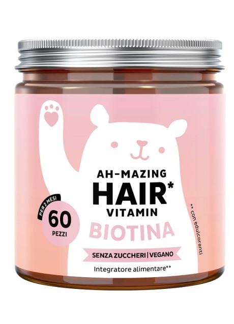 AH MAZING HAIR VIT C/BIOT60CAR