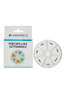 PORTAPILLOLE SETTIMANALE