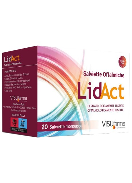 LIDACT SALVIETTE OFT MON 20PZ