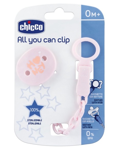 CH CLIP UNIVERSALE ROSA
