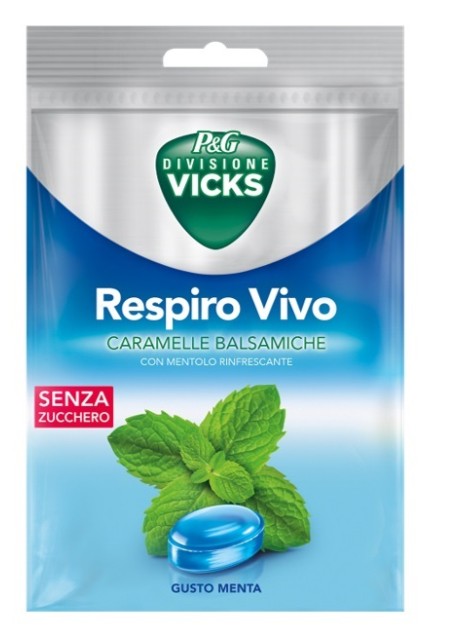VICKS RESPIRO VIVO CARAM MENTA