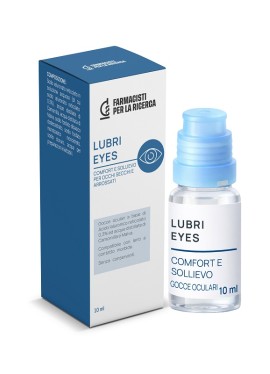 FPR LUBRI EYES GOCCE OCULARI A BASE DI ACIDO IALURONICO RETICOLATO 0,3% ED ACQUE DISTILLATE DI CAMOMILLA E MALVA 10 ML SENZA CONSERVANTI