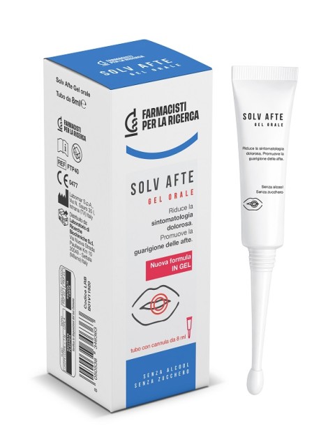 FPR SOLV AFTE GEL ORALE 8 ML CON CANNULA SENZA ALCOL E SENZAZUCCHERO