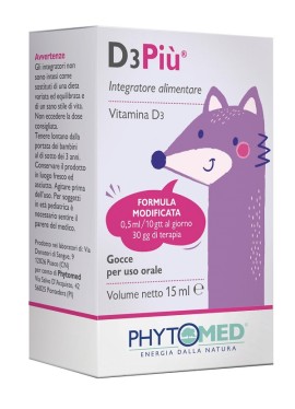 D3PIU' FORMULA MODIFICATA GOCCE ORALE 15 ML