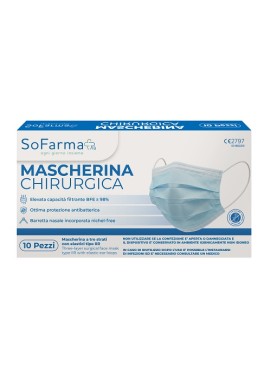 MASCHERINA CHIR 10PZ SF+