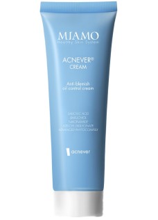 Miamo Acnever cream 50 millilitri - crema anti-imperfezioni sebonormalizzante