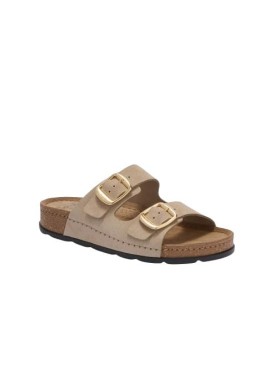 BORA 2 BUCKLES LEASUE W DARK BEIGE 38