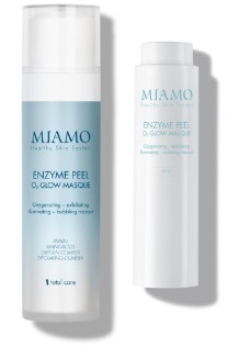 Miamo enzyme peel O2 - maschera esfoliante 45 millilitri + ricarica 45 milliitri