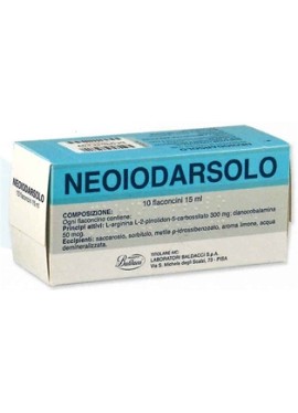 NEOIODARSOLO*orale soluz 10 flaconcini 15 ml