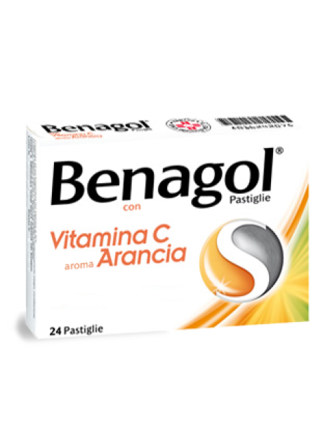 BENAGOL VITAMINA C*24 pastiglie arancia