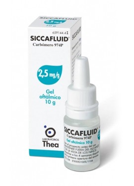 SICCAFLUID*gel oftalmico 10 g 2,5 mg/g