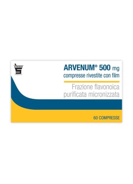 ARVENUM*60 COMPRESSE riv 500 mg