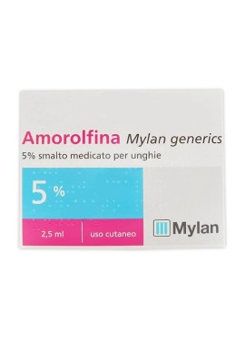 AMOROLFINA (MYLAN GENERICS)*smalto unghie 1 flacone 2,5 ml 5%