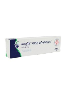 KETOFTIL*gel oftalmico 10 g 0,5 mg/g
