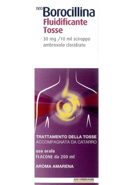 NEOBOROCILLINA FLUIDIFICANTE TOSSE*sciroppo 1 flacone 200 ml30 mg/10 ml