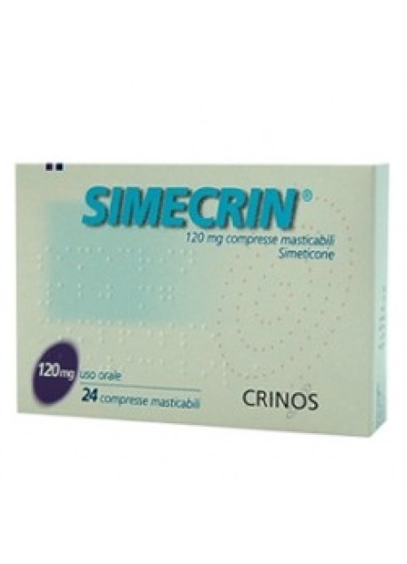 SIMECRIN*24 cpr mast 120 mg